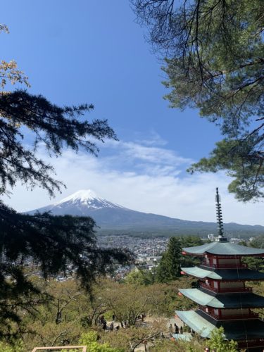 新倉富士浅間神社 富士山のご利益が強力な大展望のパワースポット